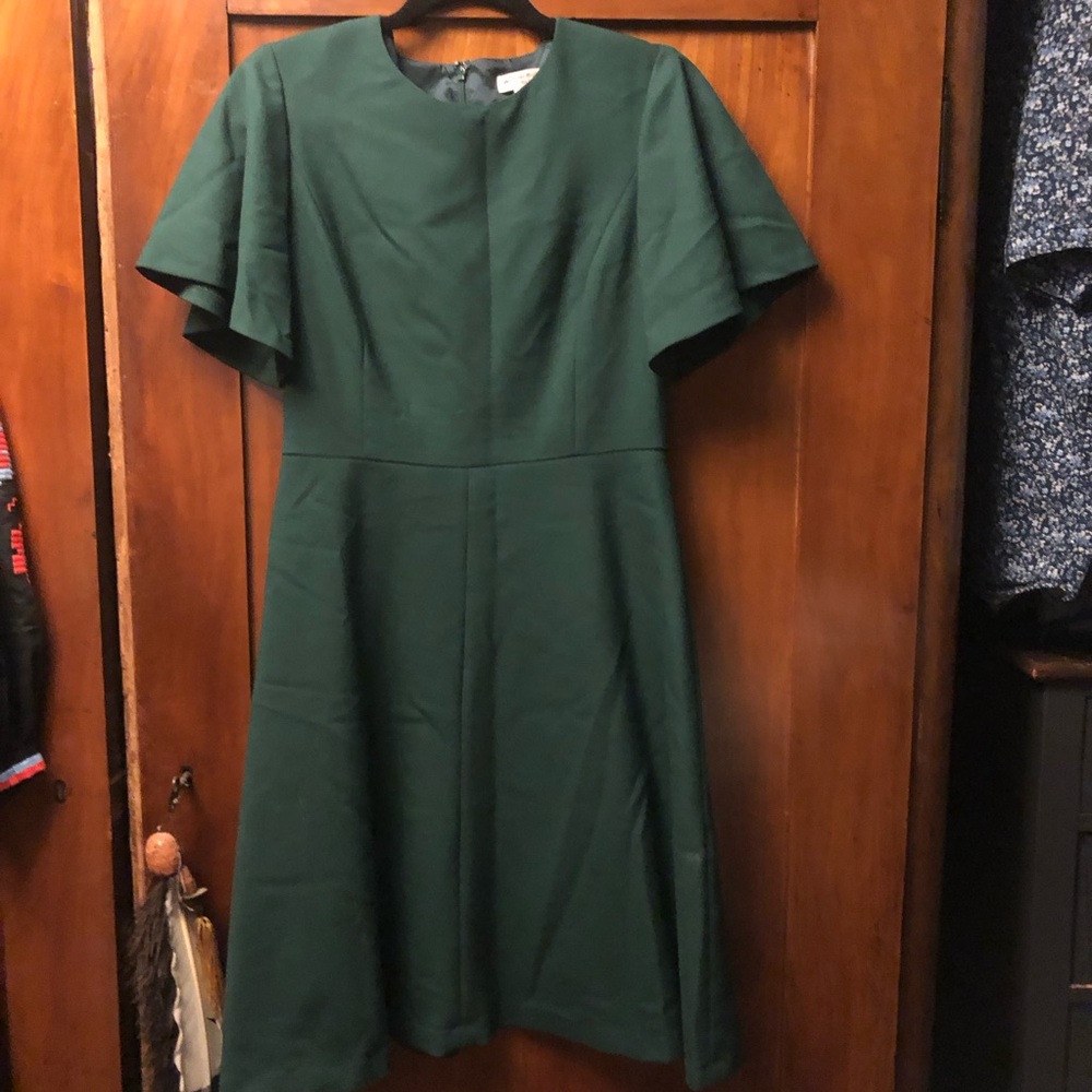 Brooks Brothers forest green Women's Dress